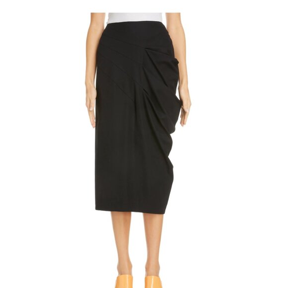 SOLD Dries van Noten Samy Skirt NWT, Black - Picture 4 of 11
